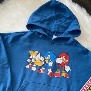 Old Navy Blue Fleece Hoodie